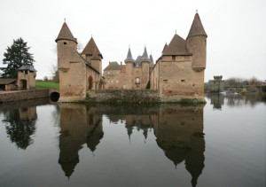 Kasteel in de omgeving